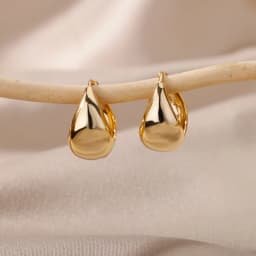 Chunky Flat Small Circle Hoop Earrings For Women Charm Sliver Color Stainless Steel Geometric Earrings Minimalist Jewelry