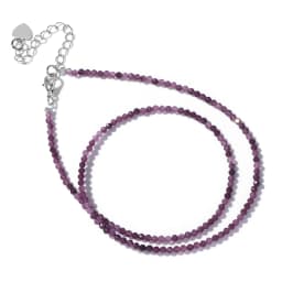 Hot 2mm Natural Crystal Beads Necklace Tiger Eye Stone Black Spinel Mix Quartzs Choker Clavicle Chains For Women Men Jewelry