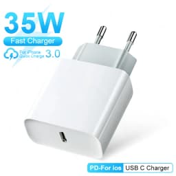 PD 35W Fast Charger For Apple iPhone 14 13 12 11 15 Pro Max Plus USB C Charger Fast Charging 7 8 6 6S XR XS SE Phone Accessories