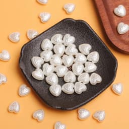 10/50/100Pcs ABS Imitation Pearl Multi-shape Star Heart Beads For Jewelry Making DIY Necklace Bracelet Pendant Fashion Material