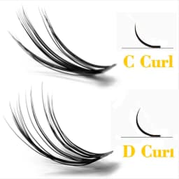 40/30/20D Cluster Mink Eyelashes Natural Eyelash Extension 1 Box/60 Bunches Indiviual Bunches Soft Box Makeup Lashes Wholesale