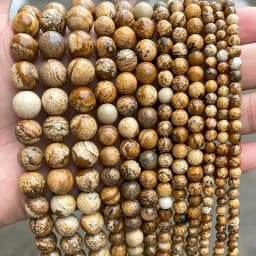 Natural Stone Yellow Jade Bead Round Loose Spacer Jasper Bead 4 6 8 10mm For Jewelry Making Diy Necklace Bracelet Accessories