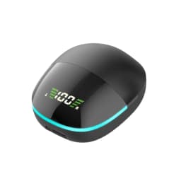 Rockmia Mini TWS Gaming Earphones ETE-73 G9S Bluetooth 5.0 Wireless Earbuds Heavy Bass Deep Sound with Digital LED Display