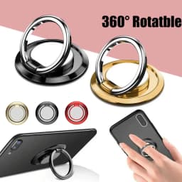 Universal Finger Ring Holder Stand Mobile Phone Luxury Rotatable Phone Back Sticker Holder for IPhone Samsung Xiaomi