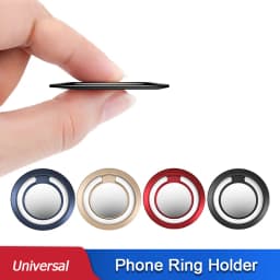Universal Finger Ring Holder Stand Mobile Phone Luxury Rotatable Phone Back Sticker Holder for IPhone Samsung Xiaomi