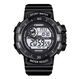 COOBOS Children Digital Watch Fashion LED Sports Watch for Men Kids 30M Waterproof Military Watch Army Electronic Wristwatches