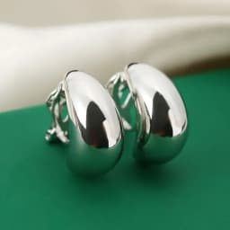 New French Light Luxury Droplet Shaped Ear Clip with No Ear Holes, High Grade, Simple and Smooth Female Earrings Accessories