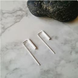 XIYANIKE Silver Color Prevent Allergy Stud Earrings Trendy Simple Geometric Jewelry for Women Valentine's Day Gifts