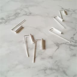 XIYANIKE Silver Color Prevent Allergy Stud Earrings Trendy Simple Geometric Jewelry for Women Valentine's Day Gifts