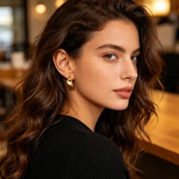 E.B.belle Abstract Geometric Trapezoid Shape Creole Stainless Steel Earrings For Woman Unusual Earrings Women's Ear Creoles