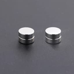 3 Pairs Punk Round Zircon Magnet Earrings Crystal Strong Magnetic Ear Stud Clip Earrings for Men and Women  Non Piercing Jewelry