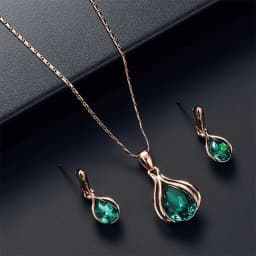 Fashion Silver Color Necklace Earrings Cubic Zirconia Jewelry Sets Elegant Crystal Zircon Jewelry Women Wedding Jewelry Set