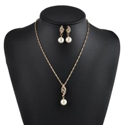 Fashion Silver Color Necklace Earrings Cubic Zirconia Jewelry Sets Elegant Crystal Zircon Jewelry Women Wedding Jewelry Set
