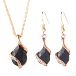 Fashion Silver Color Necklace Earrings Cubic Zirconia Jewelry Sets Elegant Crystal Zircon Jewelry Women Wedding Jewelry Set