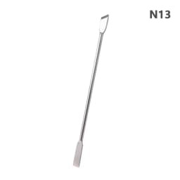 Stainless Steel Dual Heads Makeup Spatula Mixing Stick Foundation Mixing Tool Foundation Spatula Stirring Rod Cosmetic Tool