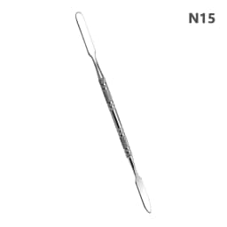 Stainless Steel Dual Heads Makeup Spatula Mixing Stick Foundation Mixing Tool Foundation Spatula Stirring Rod Cosmetic Tool