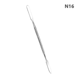 Stainless Steel Dual Heads Makeup Spatula Mixing Stick Foundation Mixing Tool Foundation Spatula Stirring Rod Cosmetic Tool