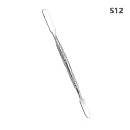 Stainless Steel Dual Heads Makeup Spatula Mixing Stick Foundation Mixing Tool Foundation Spatula Stirring Rod Cosmetic Tool