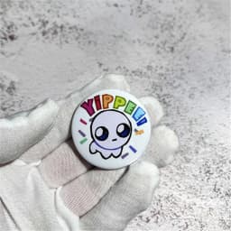 Tbh Creature Soft Button Pin Collar Brooch Cartoon Creative Clothes Jewelry Decor Women Metal Gift Hat Cute Badge Lapel