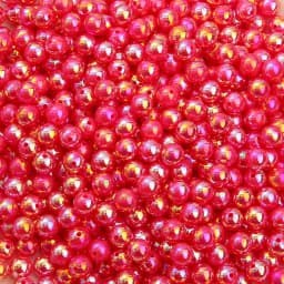 6/8/10mm Plastic Plated AB Color Beads Shiny Acrylic Loose Spacer Beads for DIY Jewelry Making Necklace Bracelet Accessories