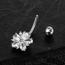 1PC Devil Heart Butterfly Navel Piercing Stainless Steel Crystal Belly Button Rings for Women Drop Dangle Earring Body Jewelry