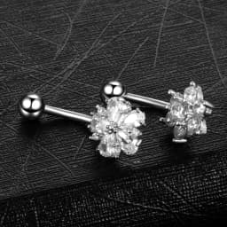 1PC Devil Heart Butterfly Navel Piercing Stainless Steel Crystal Belly Button Rings for Women Drop Dangle Earring Body Jewelry