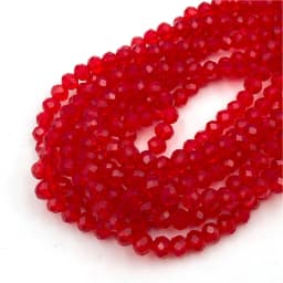 Colorful 2/3/4/6/8mm Rondelle Austria Faceted Crystal Glass Beads Loose Spacer Beads for Jewelry Making DIY Accessories