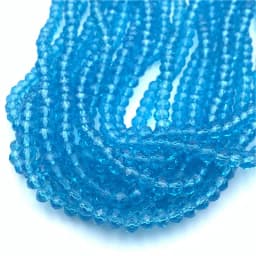 Colorful 2/3/4/6/8mm Rondelle Austria Faceted Crystal Glass Beads Loose Spacer Beads for Jewelry Making DIY Accessories
