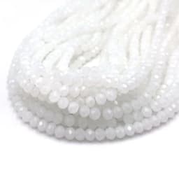 Colorful 2/3/4/6/8mm Rondelle Austria Faceted Crystal Glass Beads Loose Spacer Beads for Jewelry Making DIY Accessories