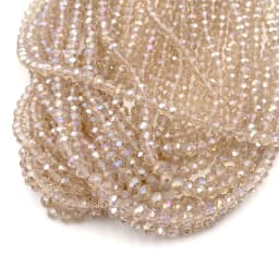 Colorful 2/3/4/6/8mm Rondelle Austria Faceted Crystal Glass Beads Loose Spacer Beads for Jewelry Making DIY Accessories