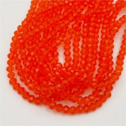 Colorful 2/3/4/6/8mm Rondelle Austria Faceted Crystal Glass Beads Loose Spacer Beads for Jewelry Making DIY Accessories