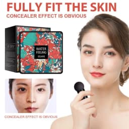 BB CC Cream Face Foundation Concealer Cushion Mushroom Base Waterproof Brighten Makeup Brightening Tone Cosmetics Make up