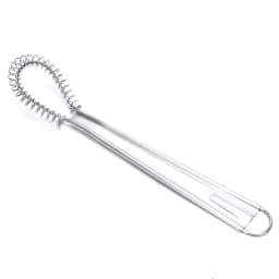 1Pcs Stainless Steel Spring Manual Whisk Egg Beater Handheld Mini Kitchen Eggs Mixer