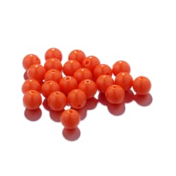50Pcs 6-10mm Imitation Natural Stone Round Resin Beads Loose Spacer Bead for Jewelry Makeing Bracelet Necklace DIY Accessory