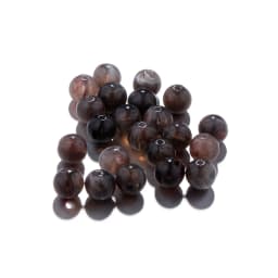50Pcs 6-10mm Imitation Natural Stone Round Resin Beads Loose Spacer Bead for Jewelry Makeing Bracelet Necklace DIY Accessory