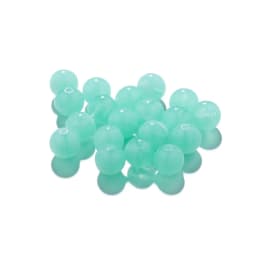 50Pcs 6-10mm Imitation Natural Stone Round Resin Beads Loose Spacer Bead for Jewelry Makeing Bracelet Necklace DIY Accessory