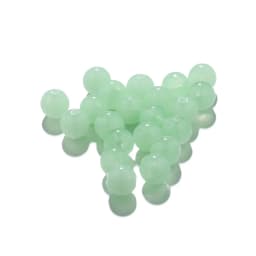 50Pcs 6-10mm Imitation Natural Stone Round Resin Beads Loose Spacer Bead for Jewelry Makeing Bracelet Necklace DIY Accessory