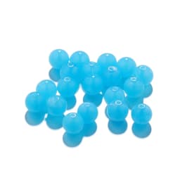 50Pcs 6-10mm Imitation Natural Stone Round Resin Beads Loose Spacer Bead for Jewelry Makeing Bracelet Necklace DIY Accessory