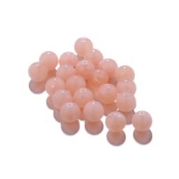 50Pcs 6-10mm Imitation Natural Stone Round Resin Beads Loose Spacer Bead for Jewelry Makeing Bracelet Necklace DIY Accessory