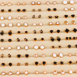 36Pairs/Lot Fashion Colorful Rhinestone Stud Earring Women Girls Animal Fruit Piercing Jewelry Wedding Party Gifts Mixed Style