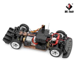 WLtoys 284131 1:28 4WD 2.4G Mini RC Racing Car High Speed Off-Road Remote Control LED Light Drift Alloy Truck Boys Toy Kids Gift