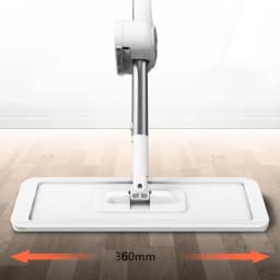 Mmagic Mop for Wash Floor Mop Cleaner Cleaning Flat Spin Mop Bucket Floor House Cleaning Easy Home Cleaning 360° Rotation With