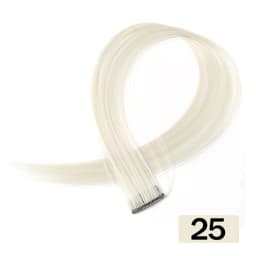 HAIRSTAR Synthetic Colored Clip In One Piece Straight Colorful Rainbow Hair Extensions 22 Inch Hairpieces