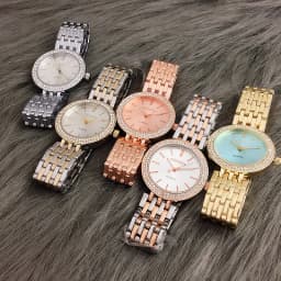 Contena Brand Luxury Women's Watch Fashion Rhinestones Stainless Steel Quartz Watch Simple Elegant Ladies Watch Reloj Mujer