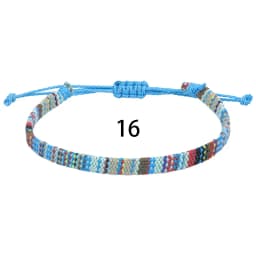 Anklets For Women Woven Fabric Foot Leg Bracelet Men Handmade Rope Braid Knot Beach Barefoot Weave Ethnic Boho Adjustable Charm