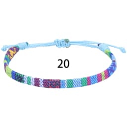 Anklets For Women Woven Fabric Foot Leg Bracelet Men Handmade Rope Braid Knot Beach Barefoot Weave Ethnic Boho Adjustable Charm