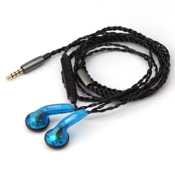FAAEAL Earphones Iris 2.0 In Ear Earbuds 3.5mm Durable Wired Ear Buds Good Bass Music Headphones Running Sports Gaming Headsets