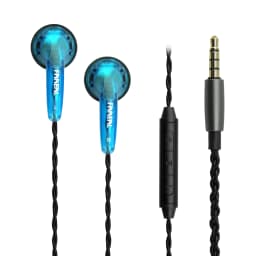 FAAEAL Earphones Iris 2.0 In Ear Earbuds 3.5mm Durable Wired Ear Buds Good Bass Music Headphones Running Sports Gaming Headsets