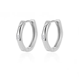 Vintage Tear Drop Hoop Earrings For Women Stainless Steel Gold Color Chunky Dome Earring 2023 Trendy Statement Ear Jewelry Gift