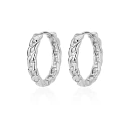 Vintage Tear Drop Hoop Earrings For Women Stainless Steel Gold Color Chunky Dome Earring 2023 Trendy Statement Ear Jewelry Gift